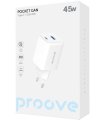 Wall Charger Proove Pocket Gan 45W (Type-C + USB)