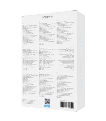 Proove Pocket GaN 65W – Ładowarka 2×USB-C + USB-A