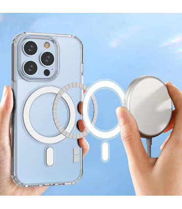 Clear Magnetic Case z MagSafe do iPhone 15 Pro Max | Smartfon Studio
