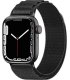 Pasek ze stalową sprzączką Alpine do Apple Watch 42/44/45/49 mm - czarny