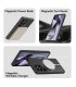 Rock Etui Rotating Stand Soft Touch Series Magnetic do Samsung Galaxy S25 Ultra czarne