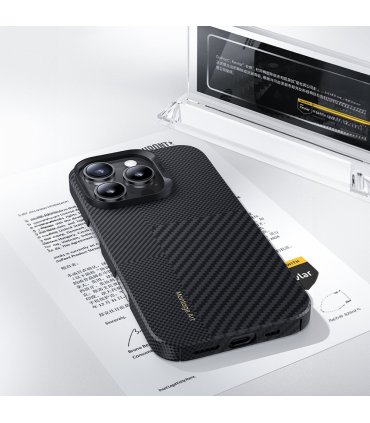 Benks Etui Montage Magnetic Armor Air Kevlar (MB65) do iPhone 16 Pro czarny