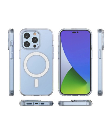 Clear Magnetic Case z MagSafe do iPhone 15 Pro Max | Smartfon Studio