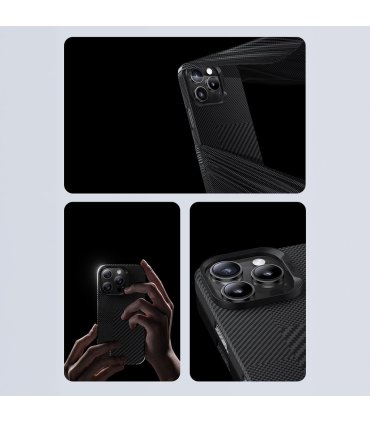 Benks Etui Montage Magnetic Armor Air Kevlar (MB65) do iPhone 16 Pro czarny