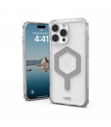 UAG Plyo MagSafe Etui na iPhone 16 Pro Max - Srebrne