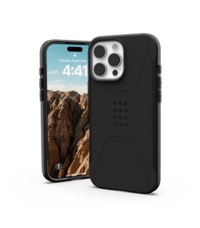 UAG Civilian MagSafe Etui na iPhone 16 Pro Max - Czarne