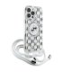 Karl Lagerfeld IML Crossbody Monogram Karl & Choupette Etui MagSafe do iPhone 16 Pro Max - Przezroczyste