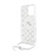 Karl Lagerfeld IML Crossbody Monogram Karl & Choupette Etui MagSafe do iPhone 16 Pro Max - Przezroczyste
