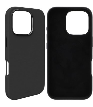 Etui silikonowe Puro Icon Mag Pro MagSafe do iPhone 16 Pro Max - Czarne