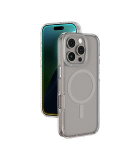 AMAZINGTHING Titan Pro Mag Case z pierścieniem magnetycznym do iPhone 16 Pro Max - Szare