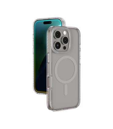 AMAZINGTHING Titan Pro Mag Case z pierścieniem magnetycznym do iPhone 16 Pro Max - Szare