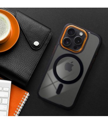 COLOR EDGE MAG COVER z MagSafe do iPhone 13 Pro - czarno złoty