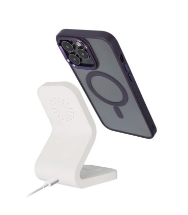 COLOR EDGE MAG COVER z MagSafe do iPhone 13 Pro - fioletowy