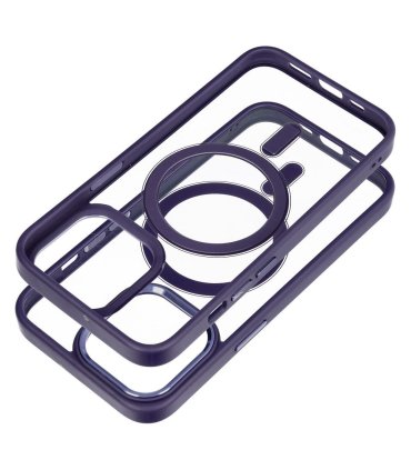 COLOR EDGE MAG COVER z MagSafe do iPhone 13 Pro - fioletowy