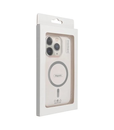 Drop Glue Colorful Ring Mag Cover z MagSafe do iPhone 13 Pro - szary