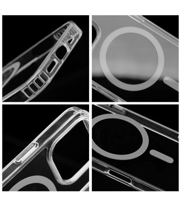 Drop Glue Colorful Ring Mag Cover z MagSafe do iPhone 13 Pro - ciemny zielony