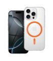 Drop Glue Colorful Ring Mag Cover IPHONE 13 Orange