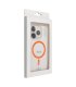Drop Glue Colorful Ring Mag Cover z MagSafe do iPhone 13 - pomarańczowy