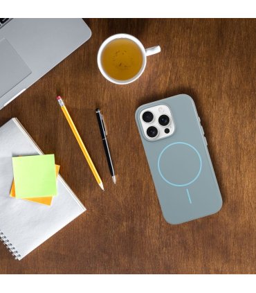 Glossy Mag Cover z MagSafe do iPhone 13 Pro - miętowy