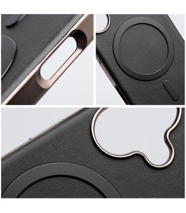 Futerał GENTLEMAN MAG COVER z MagSafe do iPhone 14 Pro Max - czarny
