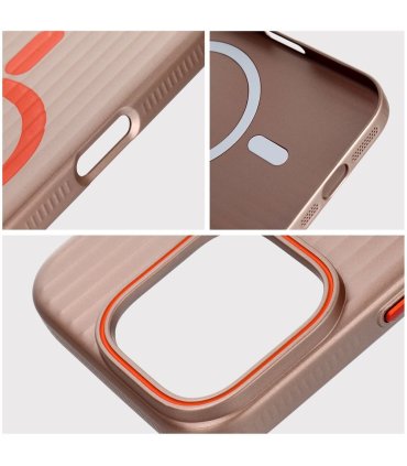 SIMPLY z MagSafe Futerał do iPhone 13 Pro - tytan pustynny