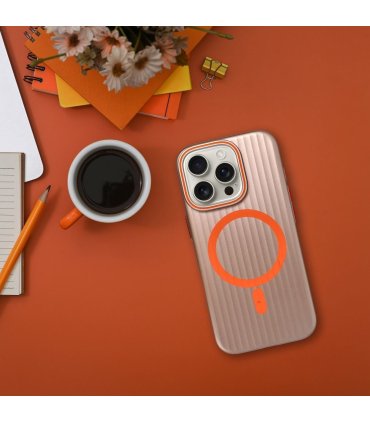 SIMPLY z MagSafe Futerał do iPhone 13 Pro - tytan pustynny