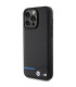 Etui BMW Leather Carbon na iPhone 15 Pro Max | Smartfon Studio