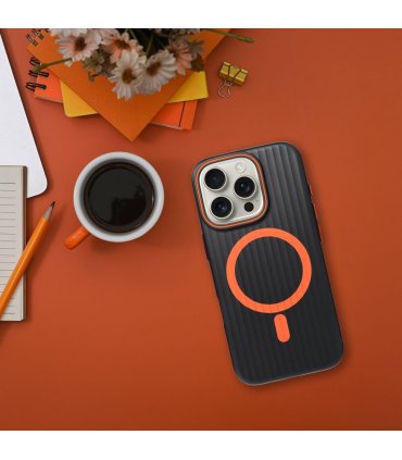 SIMPLY z MagSafe Futerał do iPhone 14 Pro Max - tytan czarny