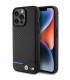 Etui BMW Leather Carbon na iPhone 15 Pro Max | Smartfon Studio