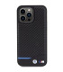 Etui BMW Leather Carbon na iPhone 15 Pro Max | Smartfon Studio