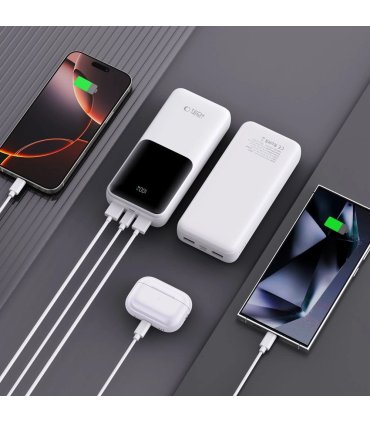 Powerbank Tech-Protect PB02 20000mAh 22.5W - biały