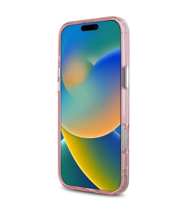 Karl Lagerfeld IML Monogram Karl & Choupette Etui MagSafe do iPhone 16 Pro Max - Różowe