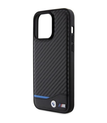 Etui BMW Leather Carbon na iPhone 15 Pro Max | Smartfon Studio