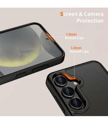 Etui Tech-Protect MagMat na Samsung Galaxy A56 5G - czarny mat