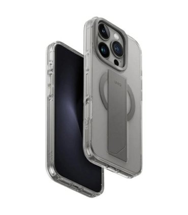 UNIQ Heldro Max MagClick Charging Etui na iPhone 16 Pro - Przezroczyste