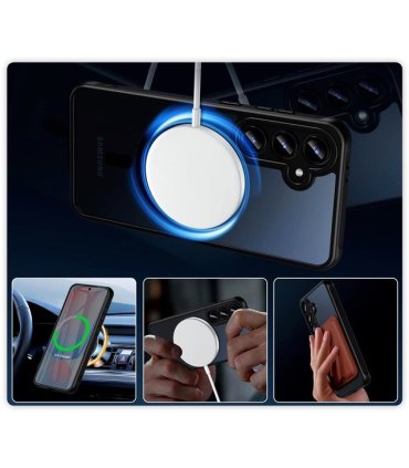 Full Matte Mag Cover do Samsung Galaxy A36 5G - czarny