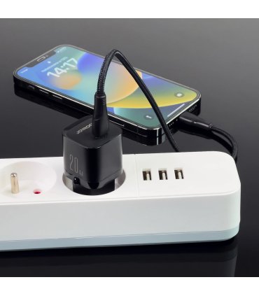 Mini ładowarka USB-C 20W PD Joyroom JR-TCF02 - czarna
