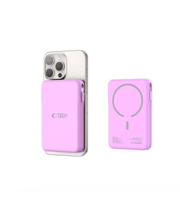 Powerbank Tech-Protect PB31 MagSafe 10000mAh - fioletowy