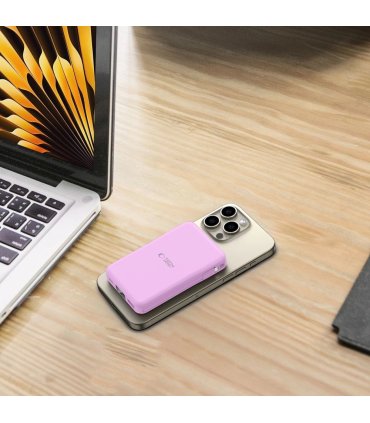 Powerbank Tech-Protect PB31 MagSafe 10000mAh - fioletowy