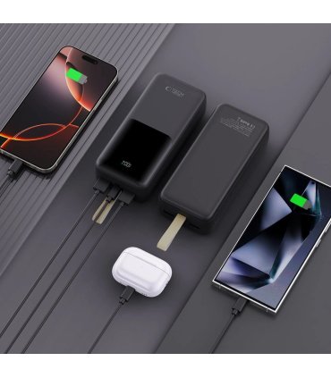 Powerbank Tech-Protect PB03 30000mAh 22.5W - czarny