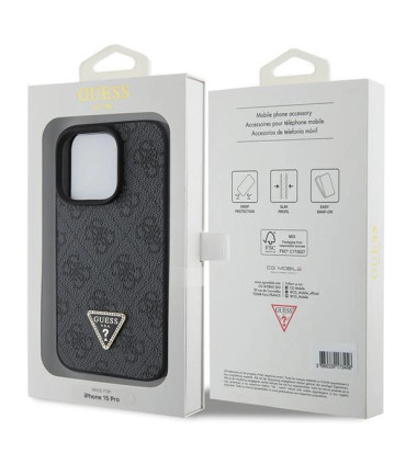 Guess Leather 4G Diamond do iPhone 15 Pro Max | Smartfon Studio