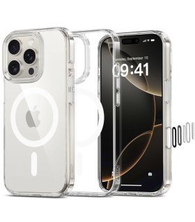 Etui Tech-Protect FlexAir Hybrid CC MagSafe na iPhone 16 Pro - Przezroczyste