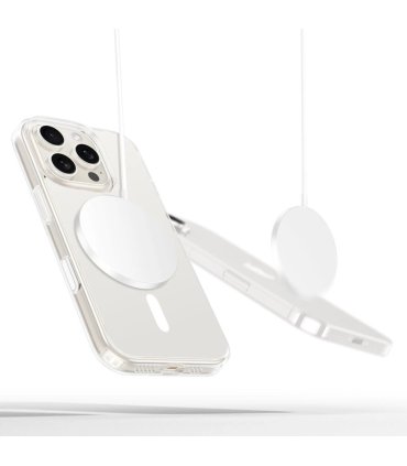 Etui Tech-Protect FlexAir Hybrid CC MagSafe na iPhone 16 Pro - Przezroczyste