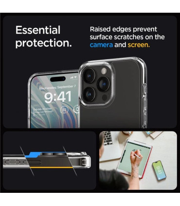 Spigen Crystal Hybrid na iPhone 15 Pro Max | Smartfon Studio