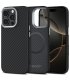 Tech-Protect Ion Carbon MagSafe Etui na iPhone 16 Pro - Czarno-szare