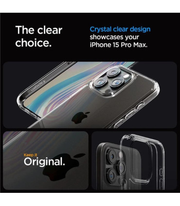Spigen Crystal Hybrid na iPhone 15 Pro Max | Smartfon Studio