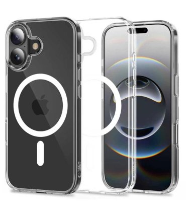 Etui Tech-Protect FlexAir Hybrid MagSafe na iPhone 17 - Przezroczyste