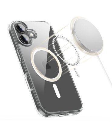 Etui Tech-Protect FlexAir Hybrid MagSafe na iPhone 17 - Przezroczyste