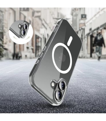 Etui Tech-Protect FlexAir Hybrid MagSafe na iPhone 17 - Przezroczyste