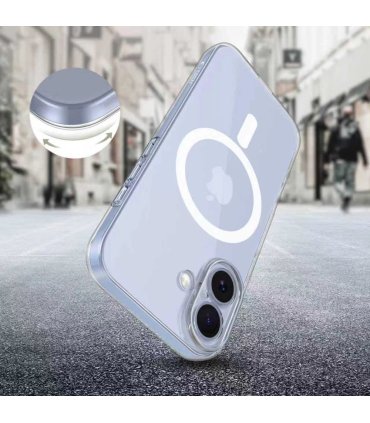 Etui Tech-Protect FlexAir Hybrid MagSafe na iPhone 17 - Przezroczyste